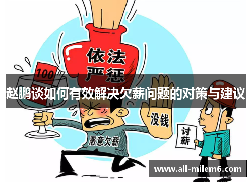 赵鹏谈如何有效解决欠薪问题的对策与建议