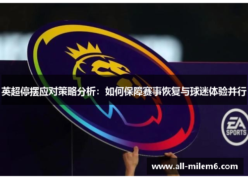 英超停摆应对策略分析:如何保障赛事恢复与球迷体验并行 英超停摆应对策略分析:如何保障赛事恢复与球迷体验并行
